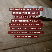 Straight Edge of Scripture (Elliot)